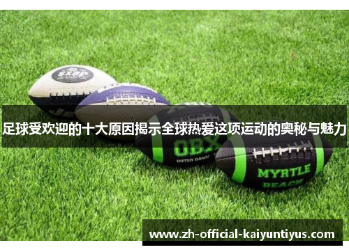 足球受欢迎的十大原因揭示全球热爱这项运动的奥秘与魅力 足球受欢迎的十大原因揭示全球热爱这项运动的奥秘与魅力