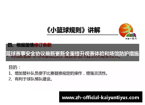 篮球赛事安全协议最新更新全面提升观赛体验和场馆防护措施