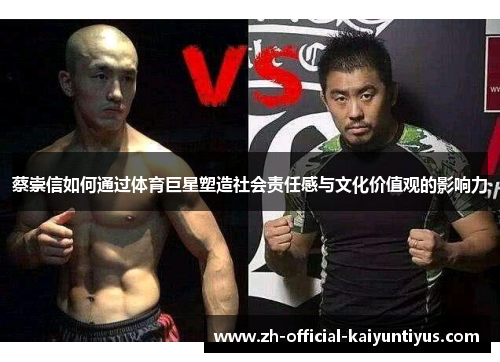 蔡崇信如何通过体育巨星塑造社会责任感与文化价值观的影响力